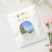 プーケット結婚式の引き出物タイランドサンキュー フェイバーバッグ (封をした状態)