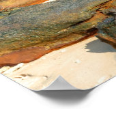 プーケット近くのアンダマン海沿岸 ポスター (角)