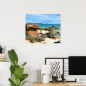 プーケット近くのアンダマン海沿岸 ポスター (ホームオフィス)