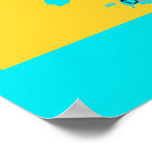 プーケット – タイランドグロリアの地図 ポスター (角)