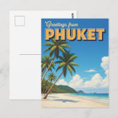 プーケット パトン ビーチ タイ 旅行 ポストカード (正面/裏面)