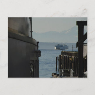 プージェット・サウンドのフェリー ポストカード