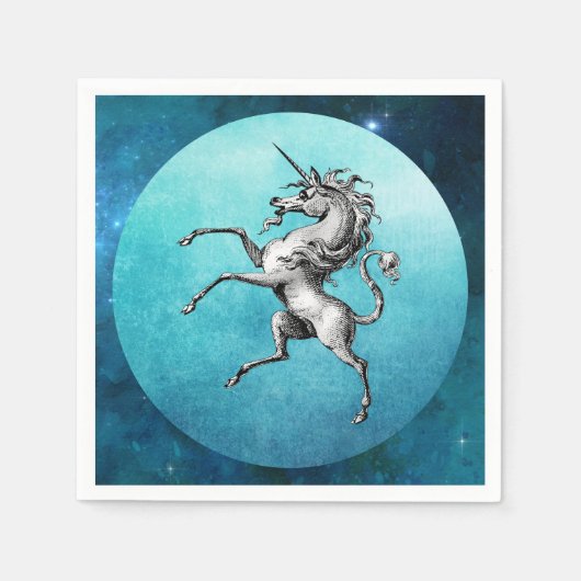 プーター・ユニコーン スタンダードカクテルナプキン (正面)