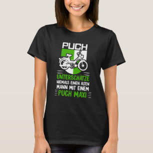 プーチことわざズオルドティマーアルテンマンミットアインピッチマキシ Tシャツ