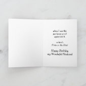 プーチロシアのンオンザリッツ政治夫おもしろい カード (内部)