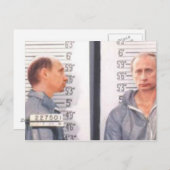 プーチンВладимир Путин ポストカード (正面/裏面)