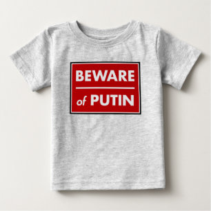プーチンに気をつけろ ベビーTシャツ