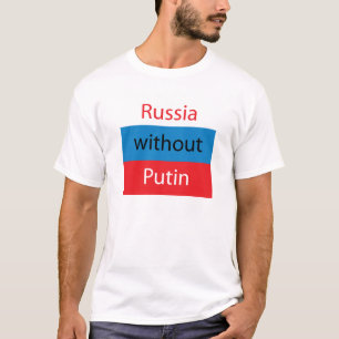 プーチンのいないロシア Tシャツ