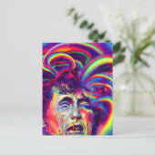 プーチンの虹の思考はがき ポストカード (スタンド正面)