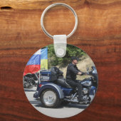 プーチンはトライクに乗る！ キーホルダー (正面)