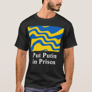 プーチンを刑務所に入れる Tシャツ