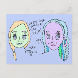 プーチンベビー |はがきプリント | #overheard ポストカード