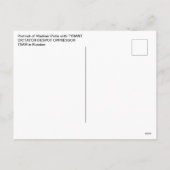 プーチン暴君独裁者の暴露抑圧者TSAR シーズンポストカード (裏面)