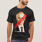 プーチン殺人犯 Tシャツ (正面)