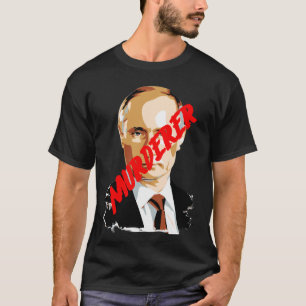 プーチン殺人者 Tシャツ
