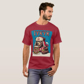 プーチン食べはお昼を食べたい!ハリスワルツ2024 Tシャツ (正面フル)
