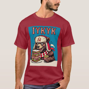 プーチン食べはお昼を食べたい!ハリスワルツ2024 Tシャツ