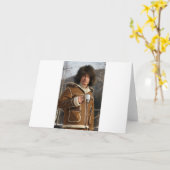 プーチン飲む！ カード (黄色い花)