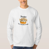 プーチン、ザカナダサラダ – 基本長袖T- Tシャツ (正面)