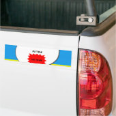 プーチン!バンパーステッカー バンパーステッカー (トラック上)