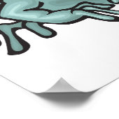 プートプリンスカエル ポスター (角)