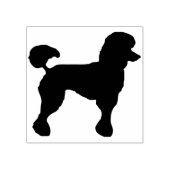 プードシルエットアートスタンプ ラバースタンプ (インプリント)