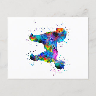 プードパーソナライズされたル |犬の誕生日カード 案内ポストカード