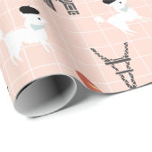 プードフランスのルラッピング紙 ラッピングペーパー (ロールコーナー)