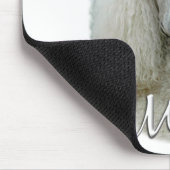 プードルお母さん2 マウスパッド (コーナー)