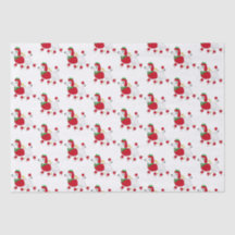 プードルが休暇の支度をする