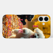 プードルが大好き Case-Mate iPhoneケース (裏面 (横))
