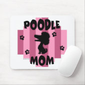 プードルのお母さんのマウスパッド マウスパッド (マウス)
