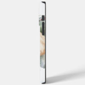 プードルのクリスマスリース フェスティブな仔犬  Case-Mate iPhoneケース (裏面 / 左)