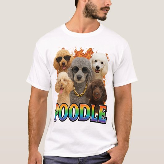 プードルのコピー Tシャツ (正面)