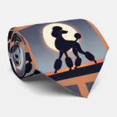 プードルのネクタイ ネクタイ (ロール)