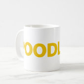 プードルのパパ コーヒーマグカップ (正面左)