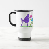 プードルのマグとの春 トラベルマグ (左)