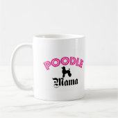 プードルのママ コーヒーマグカップ (左)