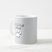 プードルのママ コーヒーマグカップ (正面左)