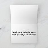 プードルの休日 シーズンカード (内部)