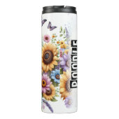 プードルの喜びのフローラ飛躍 タンブラー (裏面)