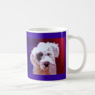 プードルの子犬のマグ コーヒーマグカップ