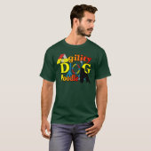 プードルの敏捷性ギフト Tシャツ (正面フル)