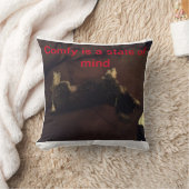 プードルの昼寝の枕 クッション (ブランケット)