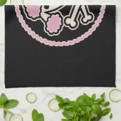 プードルの海賊1cl キッチンタオル (折り畳み)