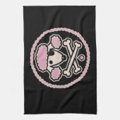 プードルの海賊1cl キッチンタオル (縦)