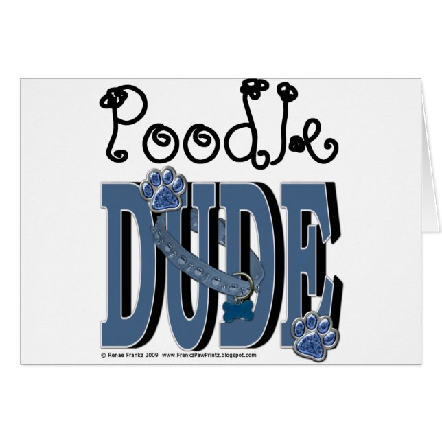 プードルの男 (正面横)