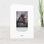 プードルの石ArtCard カード (裏面)