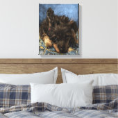 プードルの錆び キャンバスプリント (インサイチュ (寝室))