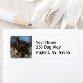 プードルの錆び ラベル (インサイチュ)